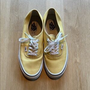 Vans Authentic Yellow MENS 10.0